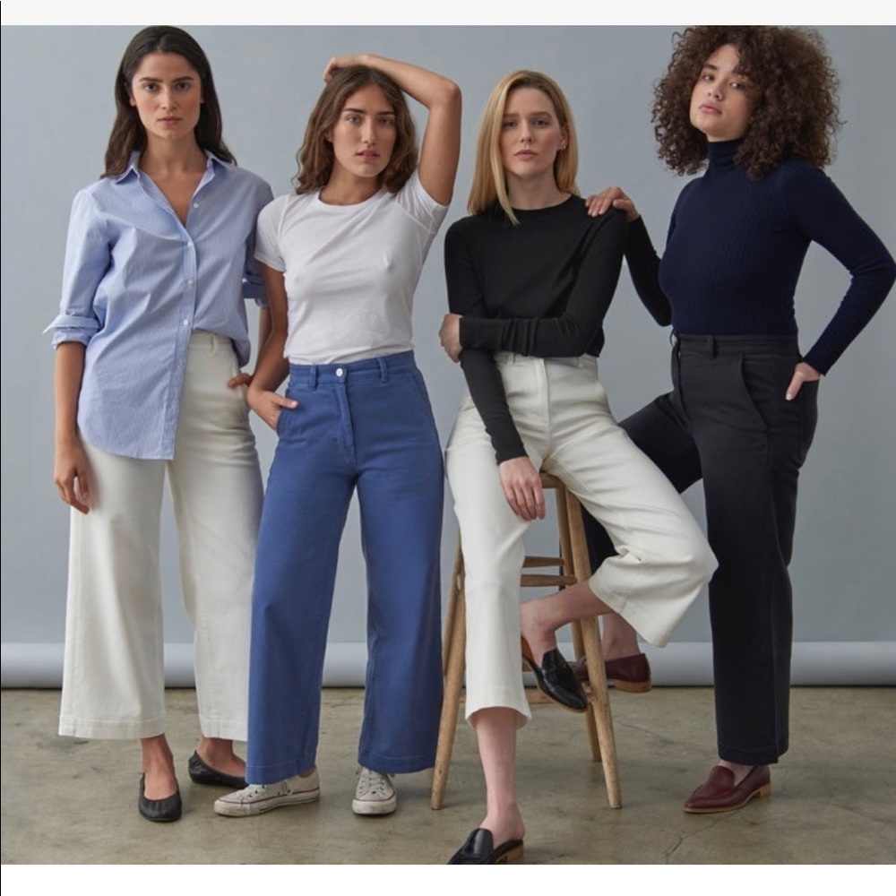 Everlane Wide Leg Crop CORAL